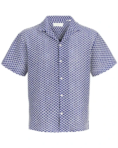 Jack & Jones Junior - JORMontauk Crochet T-Shirt - Bluing